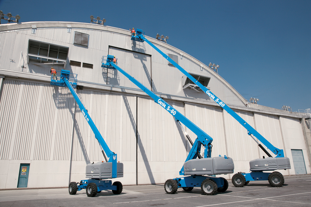 Genie S Telescopic Boom Lift Workplatform