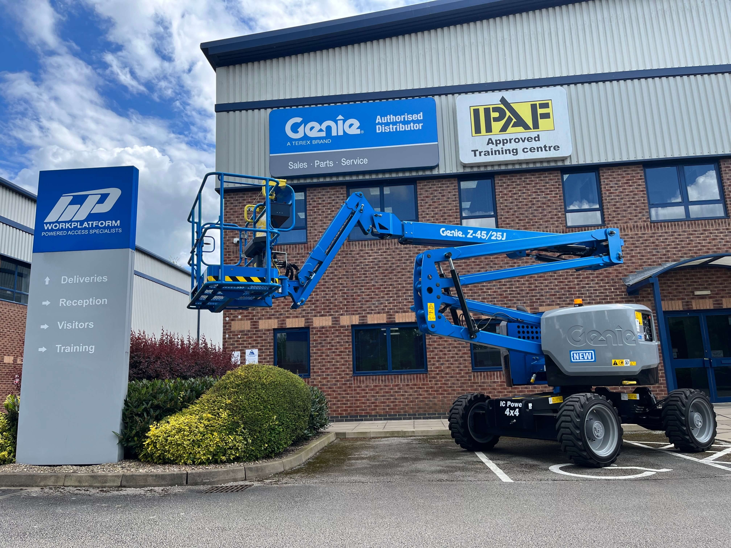 Genie Z-45/25J RT Articulated Boom for hire