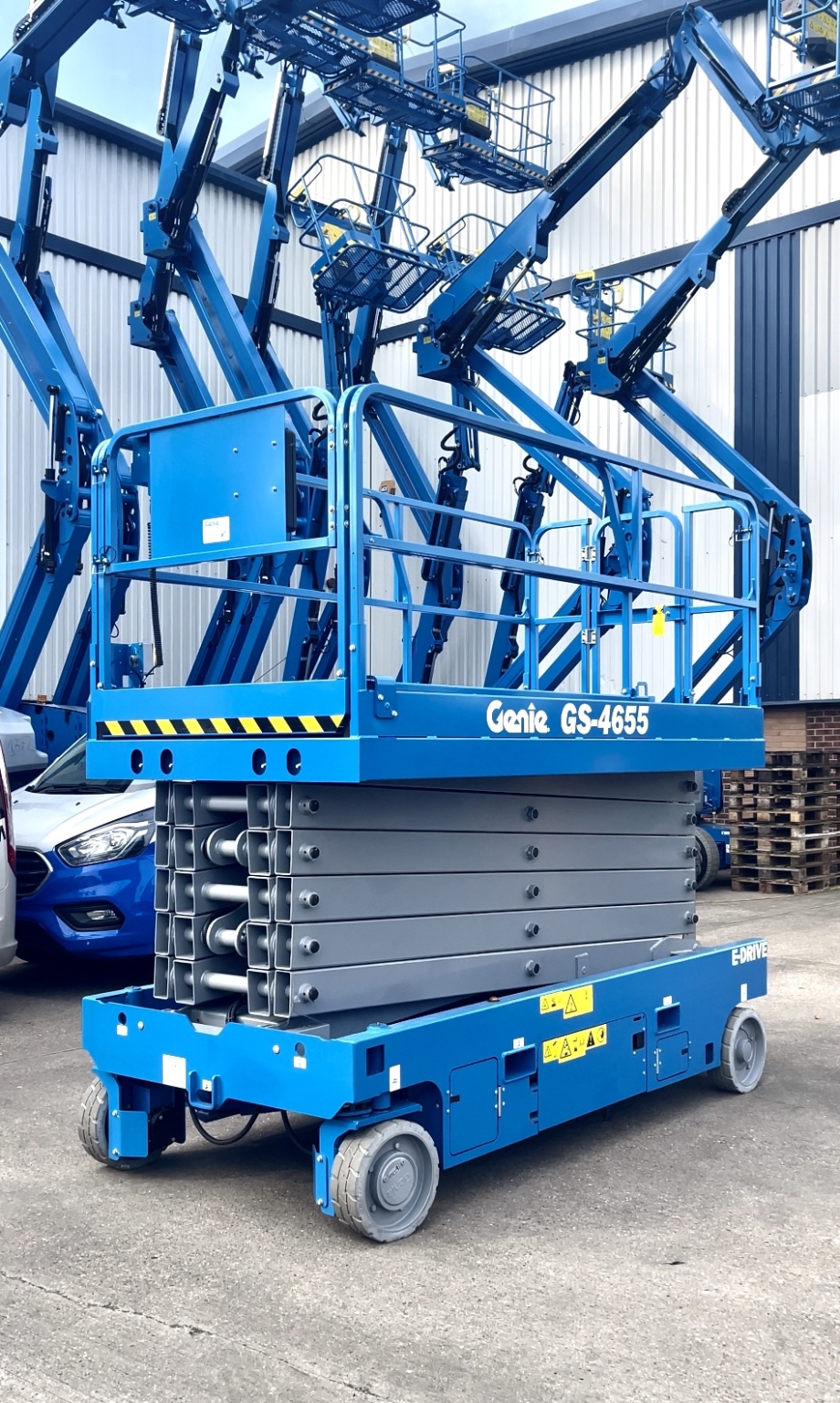 Genie GS4655 E-Drive Electric Scissor Lift - Workplatform WP16148